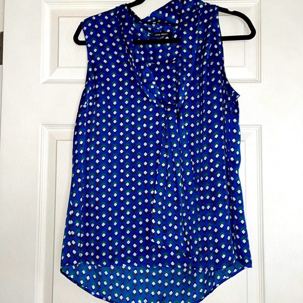 Nine West silk tank